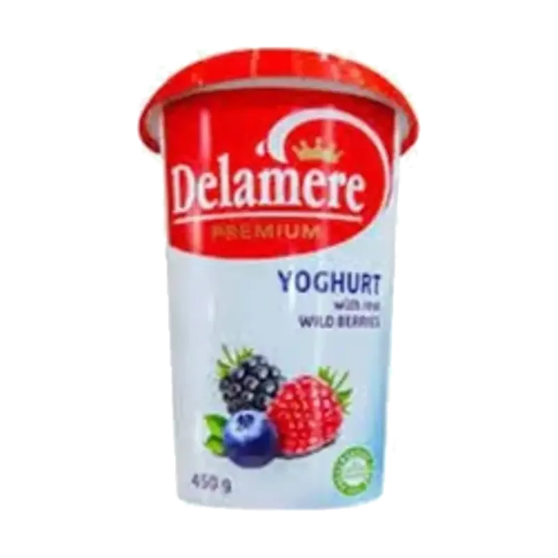 Delamere Premium Wild Berries yoghurt